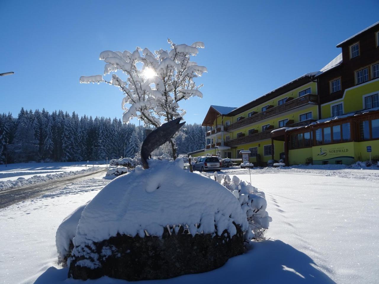 Gasthof-Pension Nordwald Harbach  Bagian luar foto